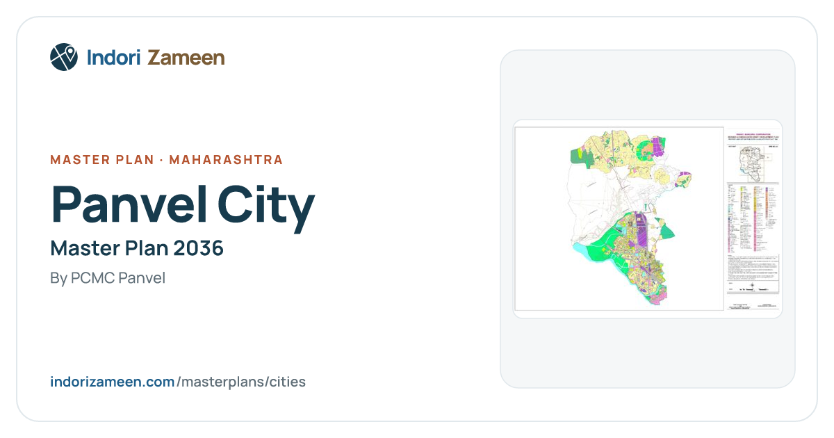 Panvel City Master Plan 2036 — the plan on the map